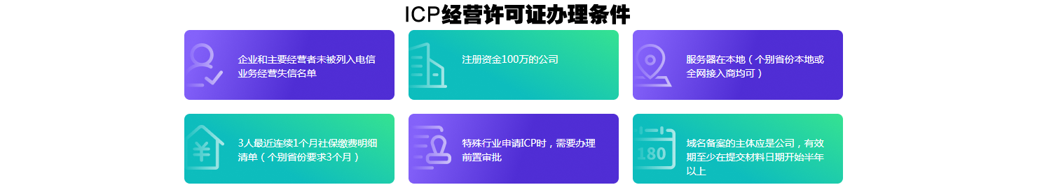 厦门办理icp许可证需要什么条件