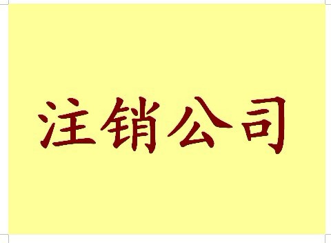 办理公司注销登记流程