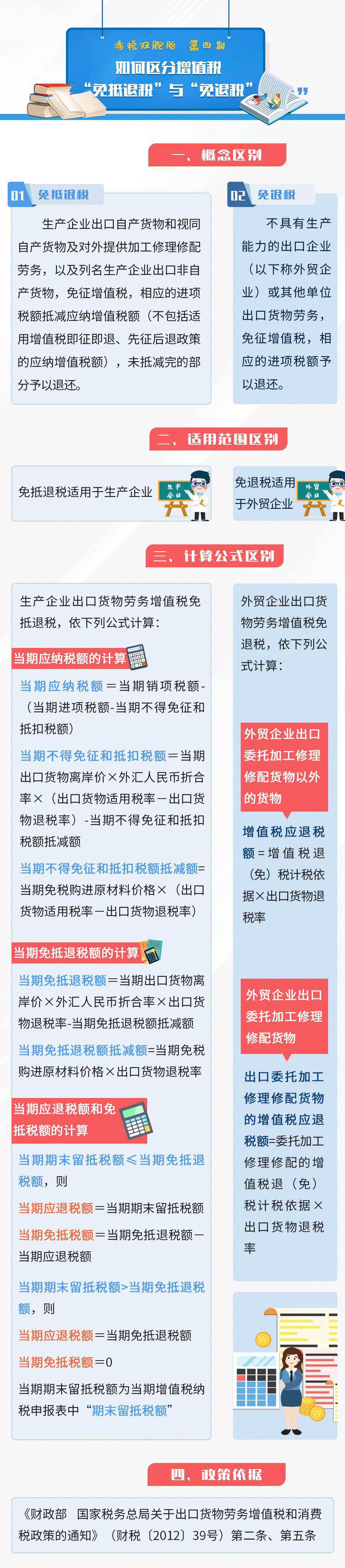 免抵退税,免退税