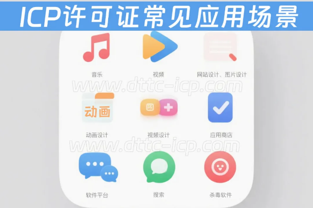 ICP许可证业务场景 ICP许可证业务场景